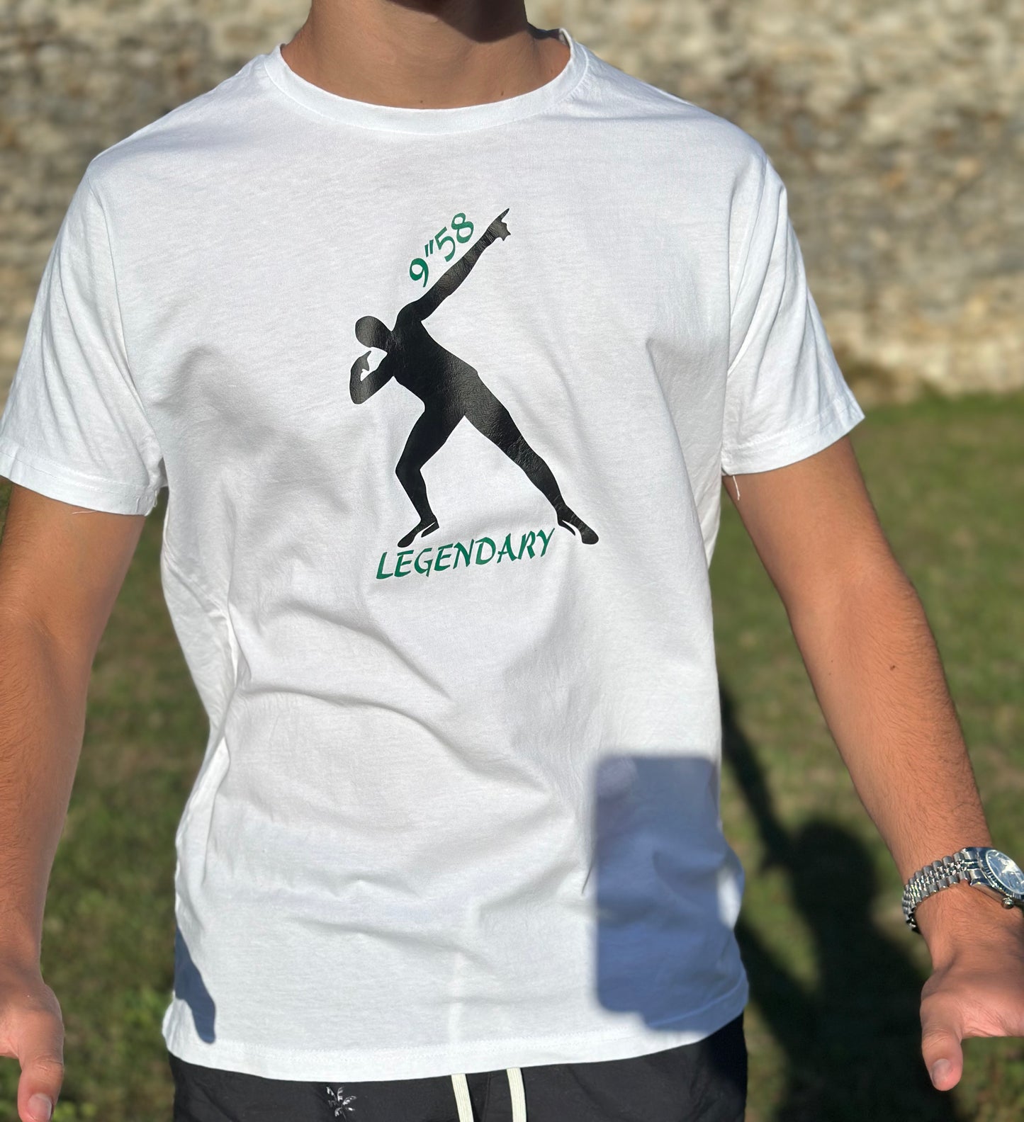 T-shirt homme Usain Bolt Legendary