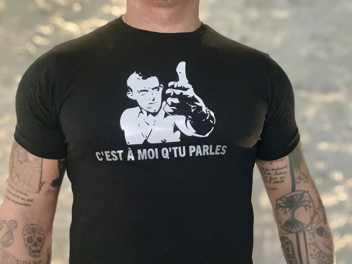 T-shirt homme - La haine