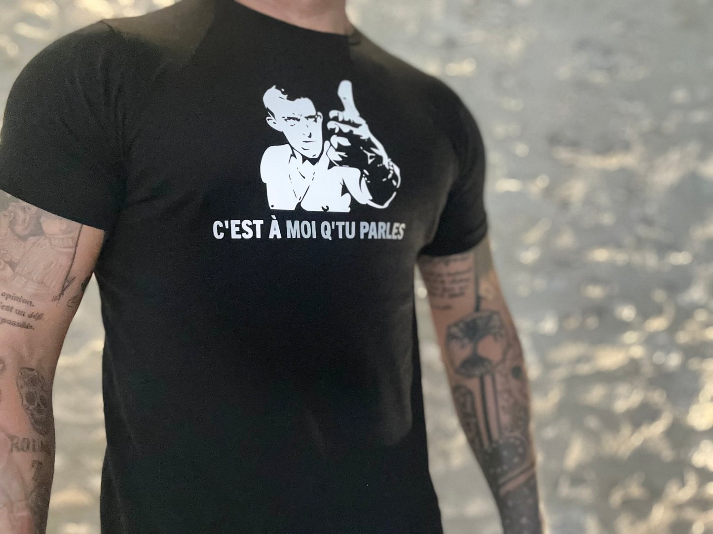 T-shirt homme - La haine