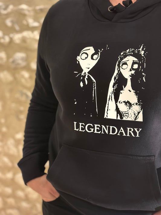 Sweat-shirt femme à capuche - Les noces funèbres