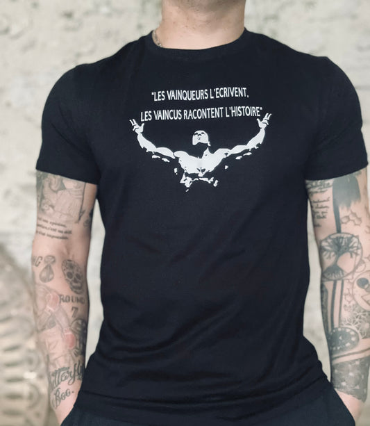 T-shirt - "Les vainqueurs l'écrivent, les vaincus racontent l'histoire"-booba