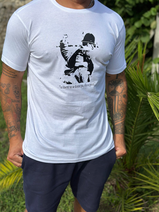 T-shirt homme - La liberté..