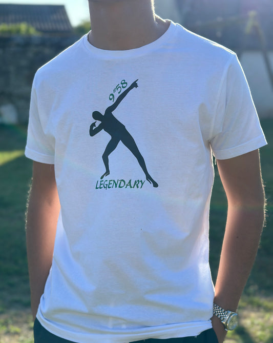 T-shirt homme Usain Bolt Legendary