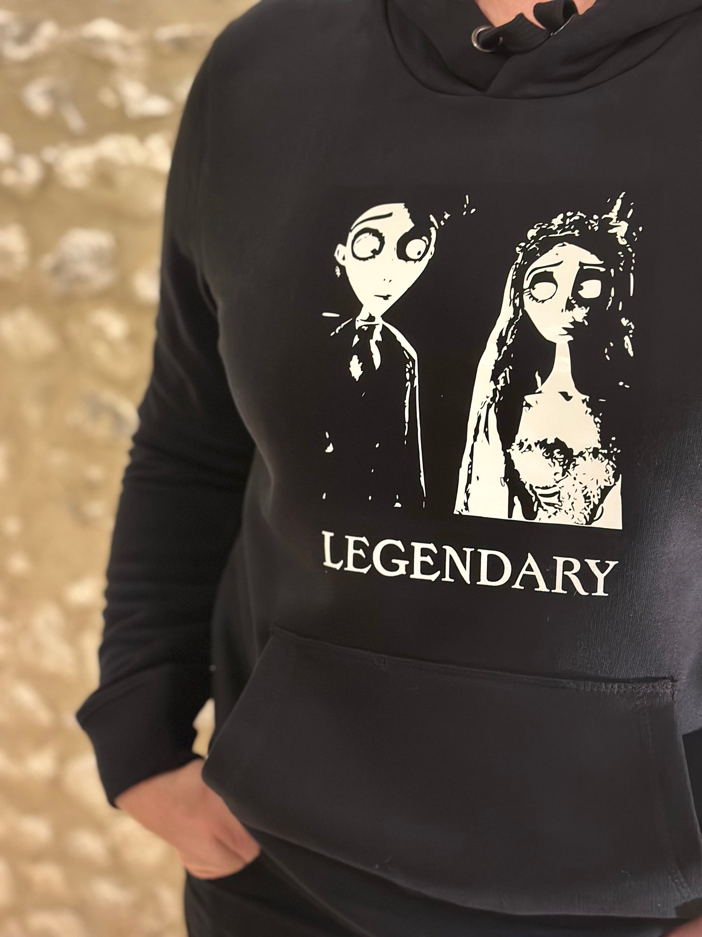 Sweat-shirt femme à capuche - Les noces funèbres