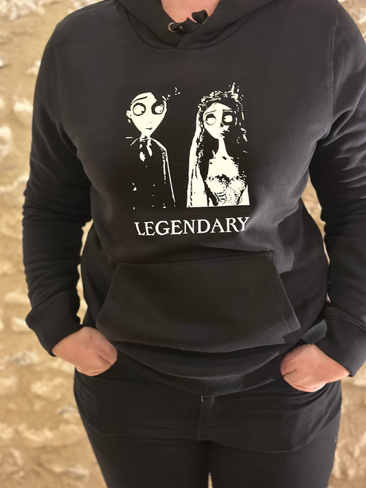 Sweat-shirt femme à capuche - Les noces funèbres