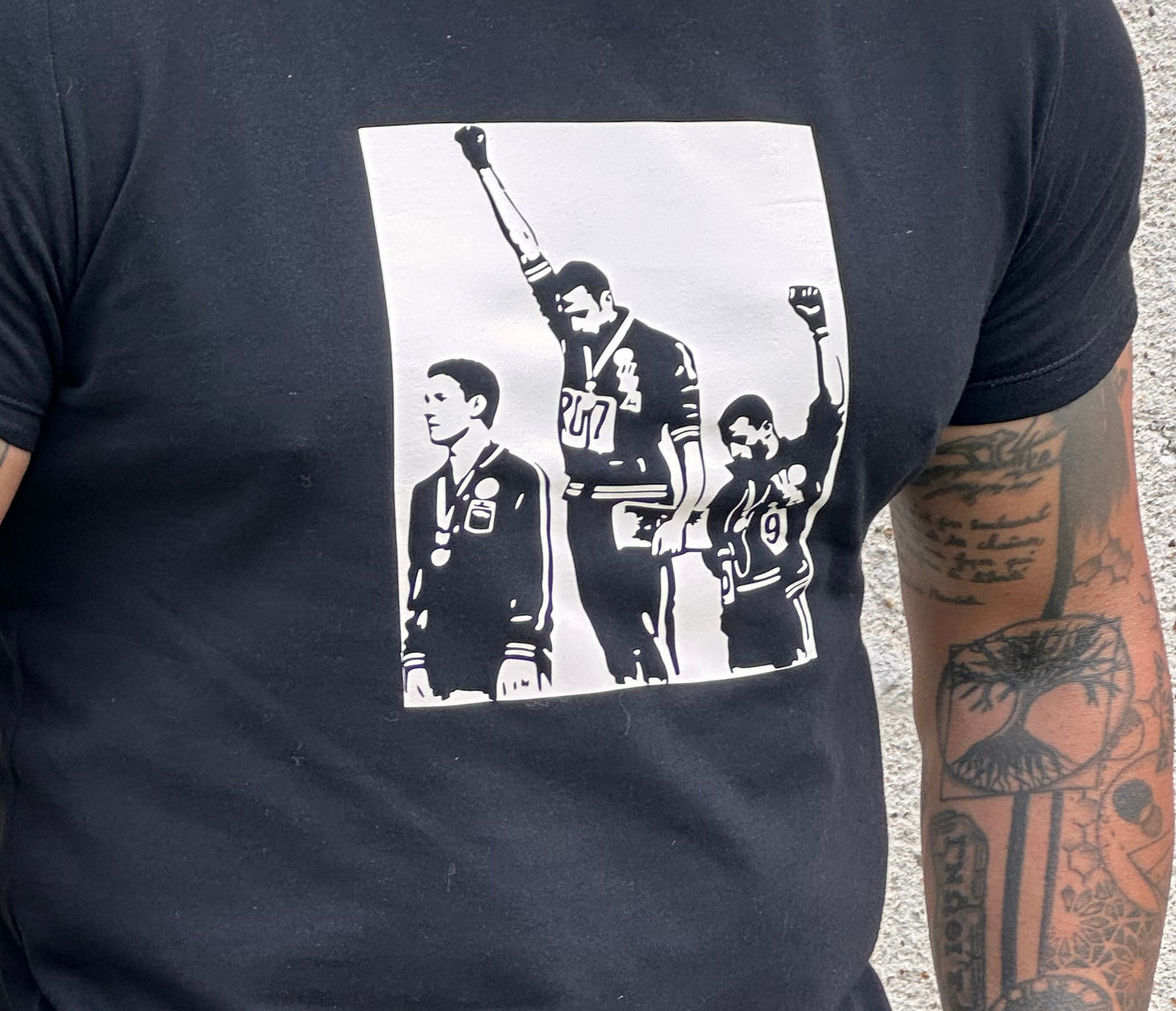 T-shirt Protestation Jeux Olympiques de 1968